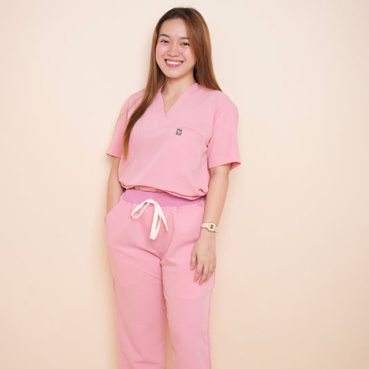 LIVE SERIES (VNECK)- PINK DOLPHIN